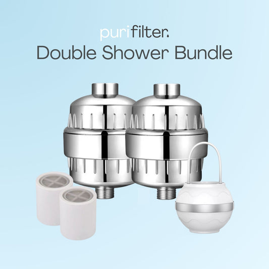PuriFilter™ Double Shower Bundle